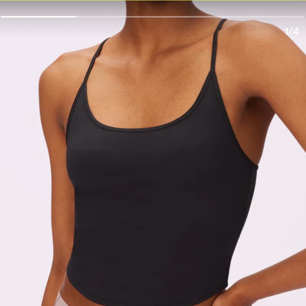 Parade Black Racerback Cami Sz XL